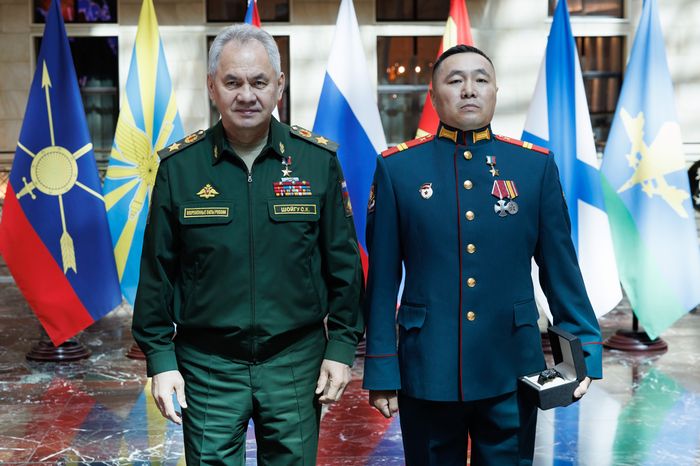 Награды доблестным воинам Отчизны