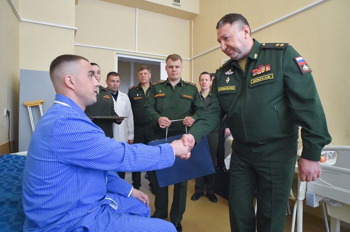Награды доблестным воинам Отчизны