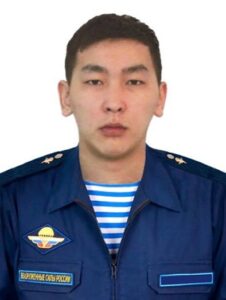 Гвардии рядовой Тимур ЖАМБАЛОВ.