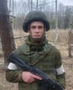 Гвардии рядовой Артур ПОГОРЕЛЫЙ.