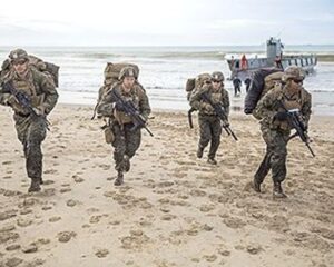 США Морская пехота готовится воевать в Тихоокеанском регионе.