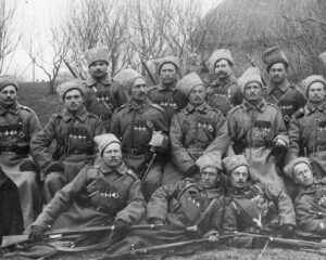 С «Георгием» – на ступенях рейхстага.