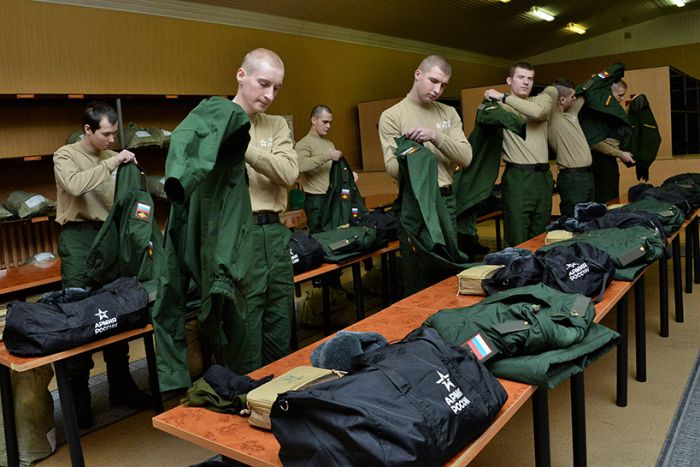 Старт призывной кампании в Янтарном крае