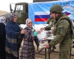 Хасеке: помощь приходит под российским флагом