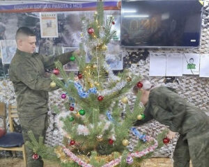 Новый год в блиндаже..
