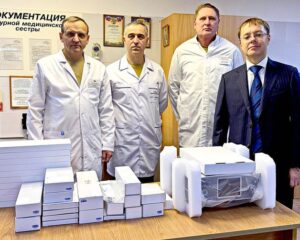 С заботой о бойцах.