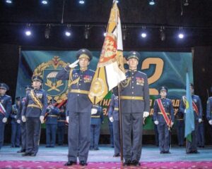 Артиллеристы ВДВ получили символ доблести и боевых традиций