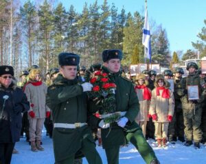 В память о доблестных подвигах предков.