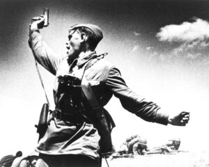 Вахта сыновей фронтовиков.