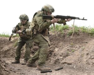 На защите курского приграничья.