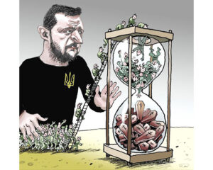 Карикатура «Боевого карандаша»