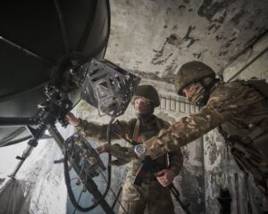Полны решимости на линии боевого соприкосновения.