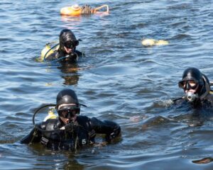 Водолазная разведка под Искитимом