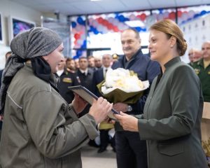 Передовой военный госпиталь на берегу Каспийского моря