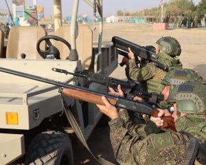 Военнослужащие стран ОДКБ оттачивают мастерство в Таджикистане