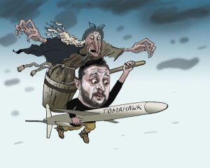 Карикатура «Боевого карандаша»