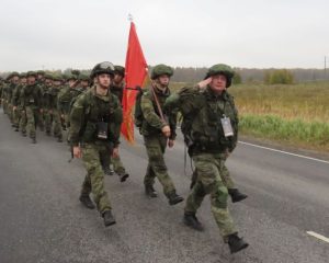 Марш по следам истории…