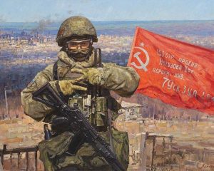 Музыка, прославляющая отвагу наших воинов.