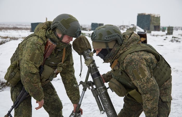 На пристрелку – не больше одной мины