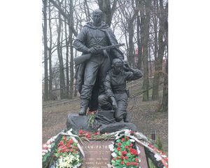 Памятник воинам-разведчикам в Калининграде.