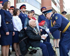 Именной парад для ветерана