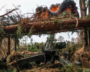 Ярко пылает безграничная храбрость наших воинов