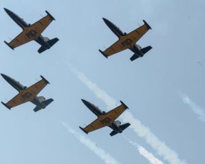 Масштабное авиашоу в Сибири