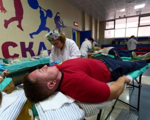 В ЦСКА состоялся день донора