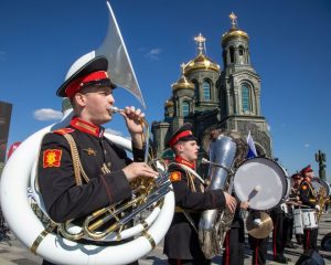 Музыкальный парад в Подмосковье.